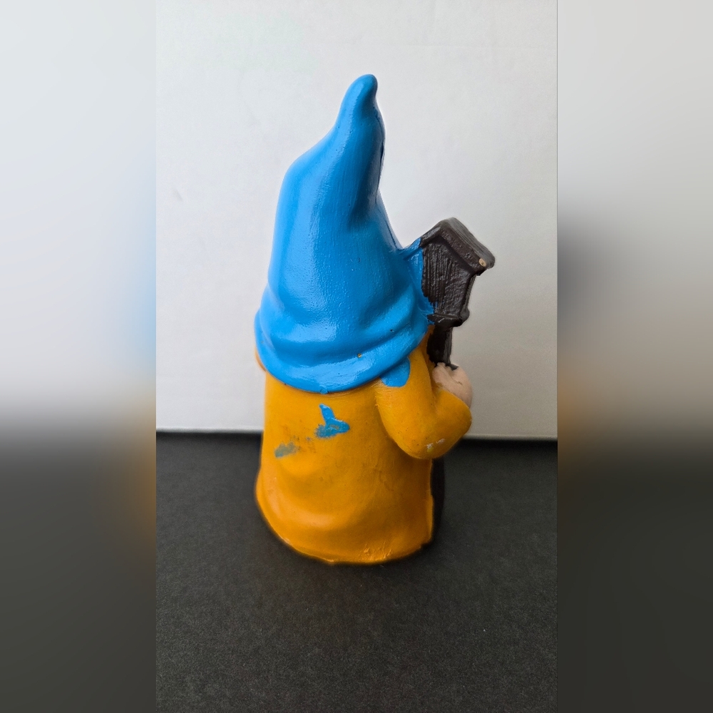 Gnome Figurine 5" Whimsical Forest Home Garden Kitchen Decor - Picture 4 of 10